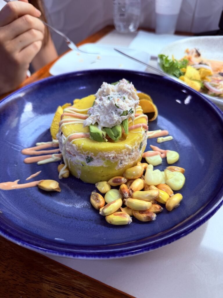 Peruvian ceviche in Lima